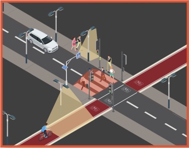 TMA-011 Pedestrians and cyclists detection