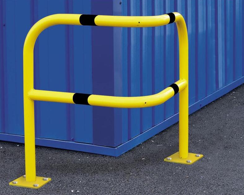 Angled corner safety barrier – 1000 mm